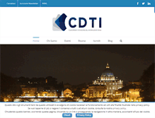 Tablet Screenshot of cdti.org